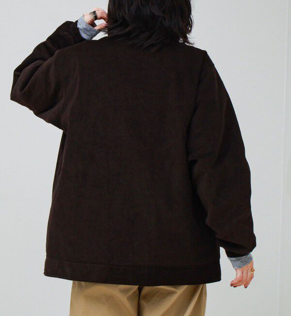 GLOSTER「【TAION/タイオン】別注 コーデュロイダウンブルゾン スタンドカラー」|ダウン|