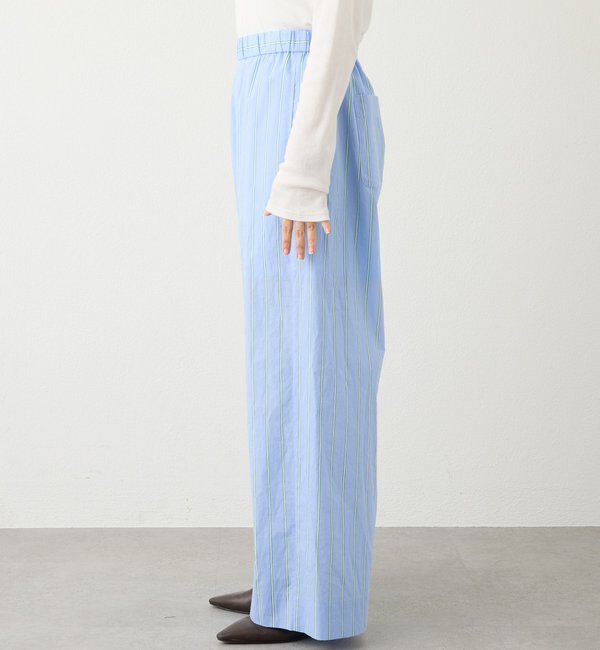  「【リラックスムードで鮮度が上がる】リラクシーストライプパンツ」|チノ|