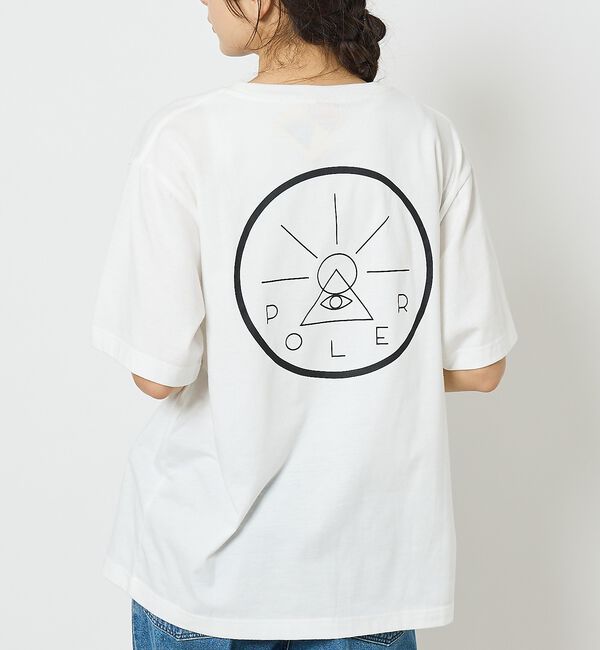 ABAHOUSE「【POLeR/ポーラー】バックプリント グラフィック Tシャツ / 0261MC」|Tシャツ・カットソー|