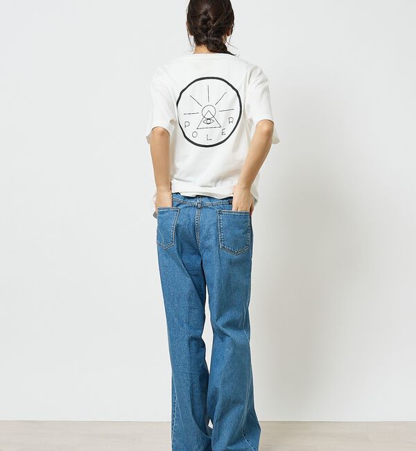 ABAHOUSE「【POLeR/ポーラー】バックプリント グラフィック Tシャツ / 0261MC」|Tシャツ・カットソー|