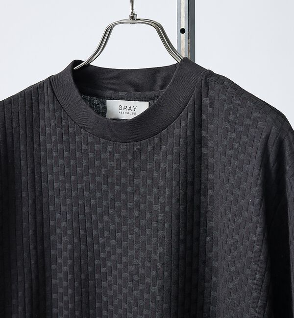 ABAHOUSE「【チェック柄】リンクス ブロック 半袖Tシャツ」|Tシャツ・カットソー|