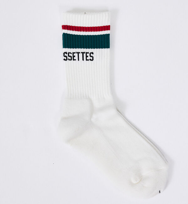 Rouge vif「【MES CHAUSSETTES/メ・ショセット】Line Logoソックス/靴」|ソックス|