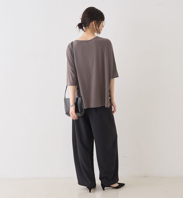 Rouge vif「シアーロゴオーバーサイズTシャツ」|Tシャツ・カットソー|