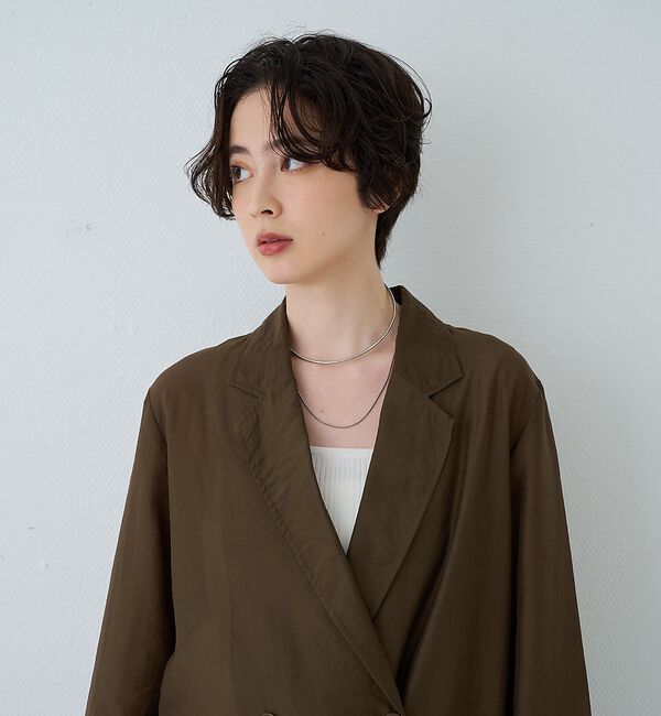 Rouge vif「シアーライトジャケット」|テーラードジャケット|