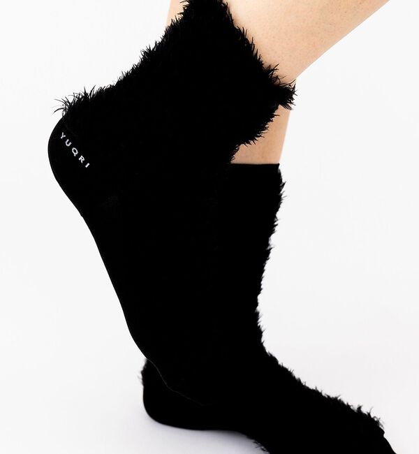 Rouge vif「【YUQRI/ユクリ】Faux fur/靴下/ファー/もこもこ/ギフト【WEB限」|ソックス|