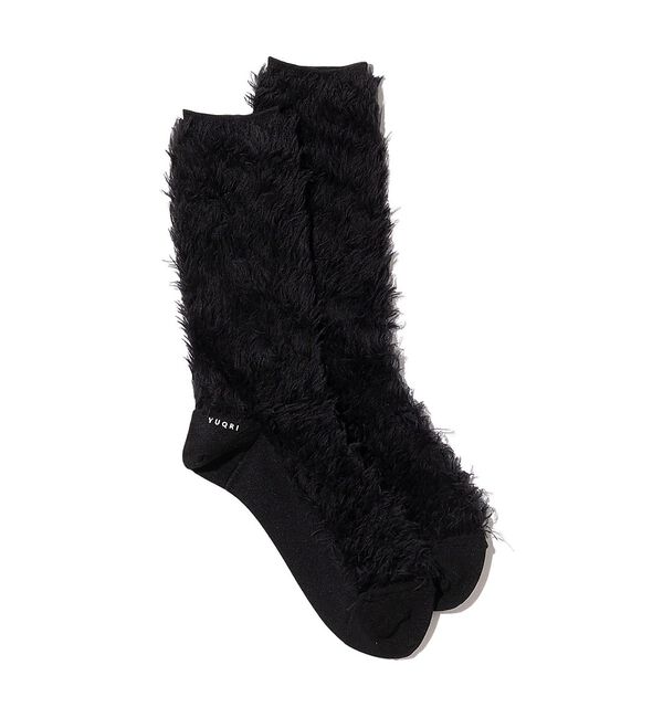 Rouge vif「【YUQRI/ユクリ】Faux fur/靴下/ファー/もこもこ/ギフト【WEB限」|ソックス|