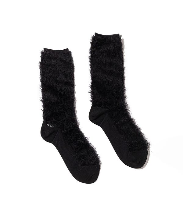 Rouge vif「【YUQRI/ユクリ】Faux fur/靴下/ファー/もこもこ/ギフト【WEB限」|ソックス|