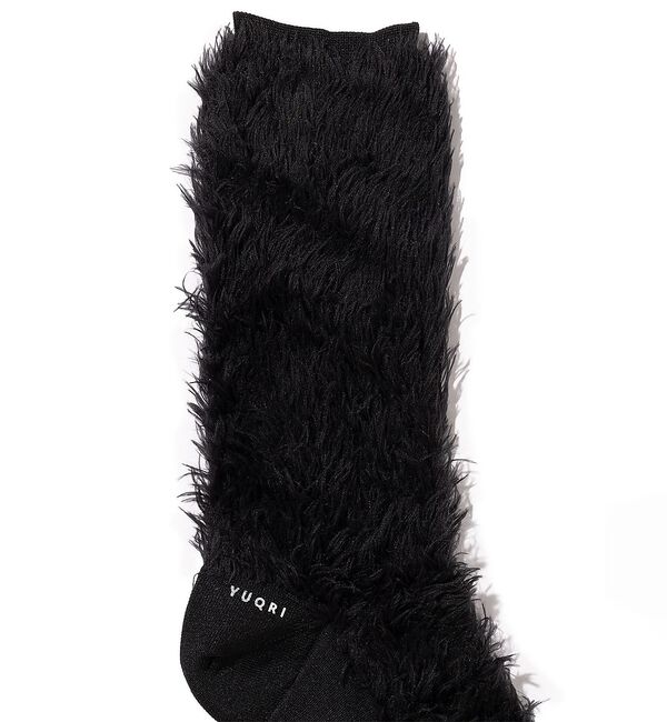 Rouge vif「【YUQRI/ユクリ】Faux fur/靴下/ファー/もこもこ/ギフト【WEB限」|ソックス|