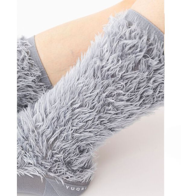 Rouge vif「【YUQRI/ユクリ】Faux fur/靴下/ファー/もこもこ/ギフト【WEB限」|ソックス|
