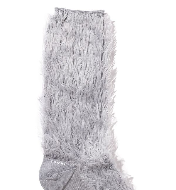 Rouge vif「【YUQRI/ユクリ】Faux fur/靴下/ファー/もこもこ/ギフト【WEB限」|ソックス|