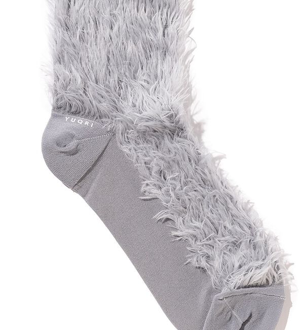 Rouge vif「【YUQRI/ユクリ】Faux fur/靴下/ファー/もこもこ/ギフト【WEB限」|ソックス|