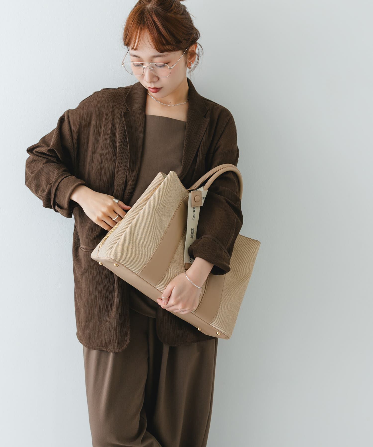 RODE SKO「『Lサイズ』ロゴリボン付A4トートバッグ」|トートバッグ|