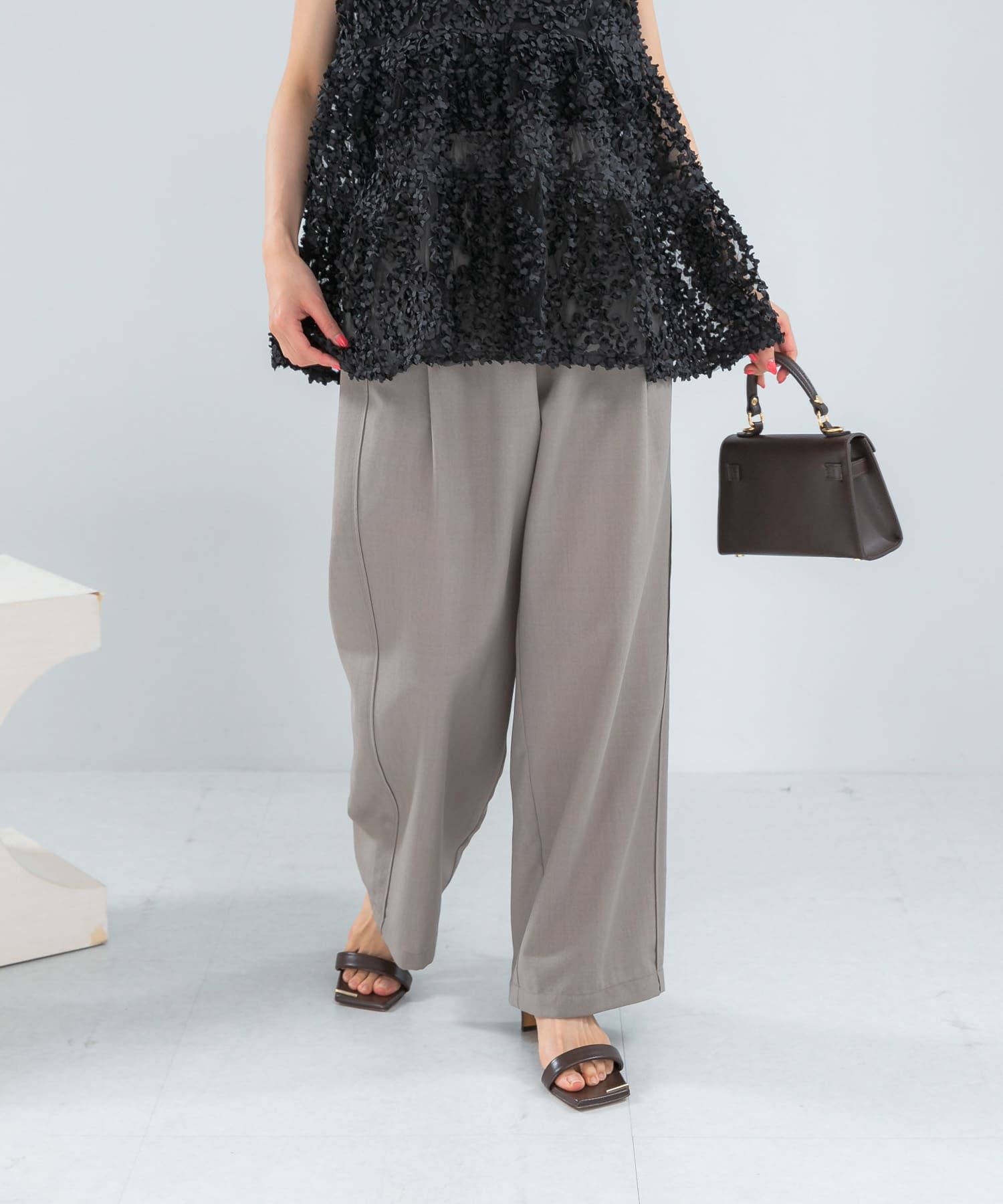 URBAN RESEARCH ROSSO「『UR TECH DRYLUXE』 イージードロストパンツ」|その他|