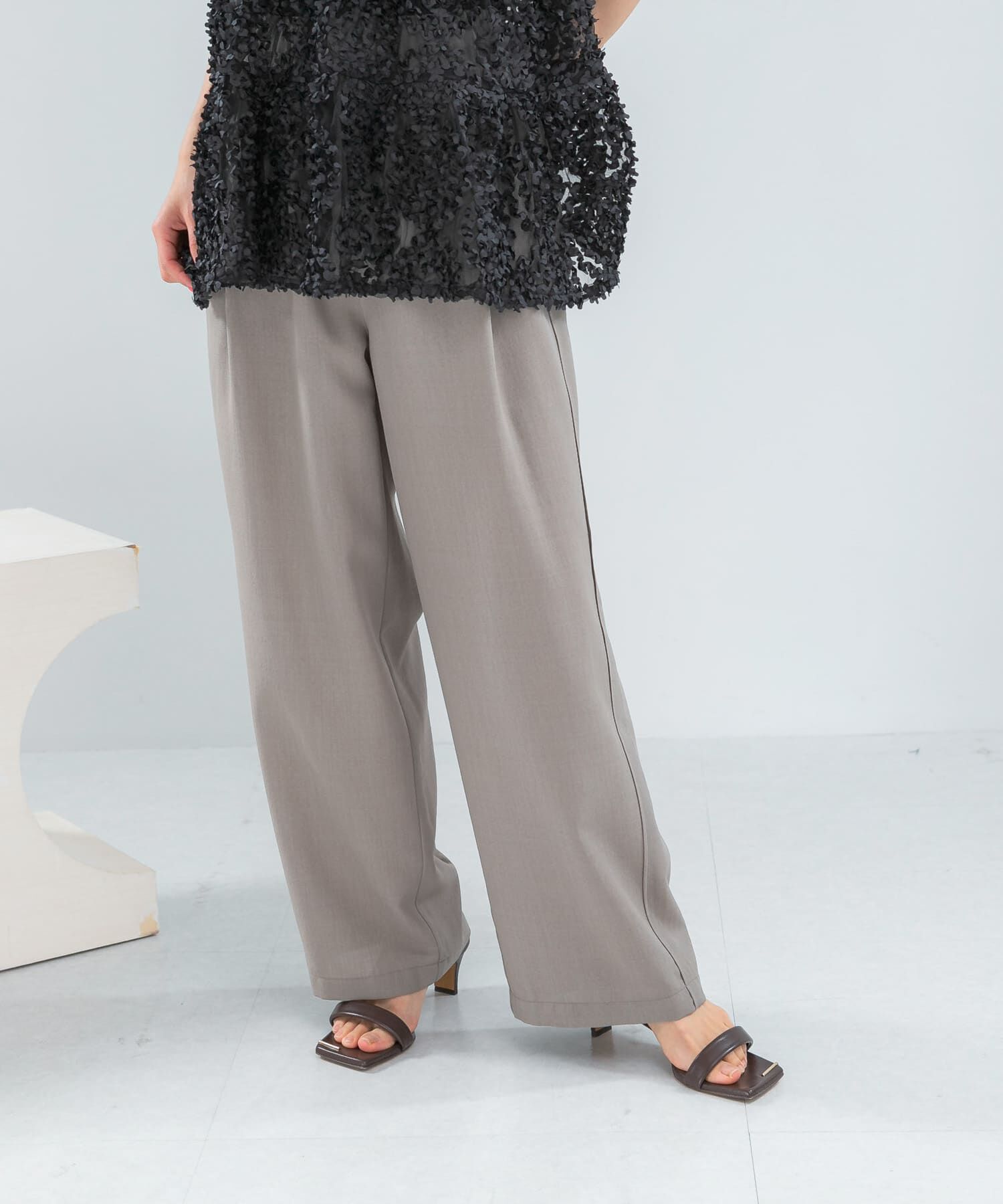 URBAN RESEARCH ROSSO「『UR TECH DRYLUXE』 イージードロストパンツ」|その他|