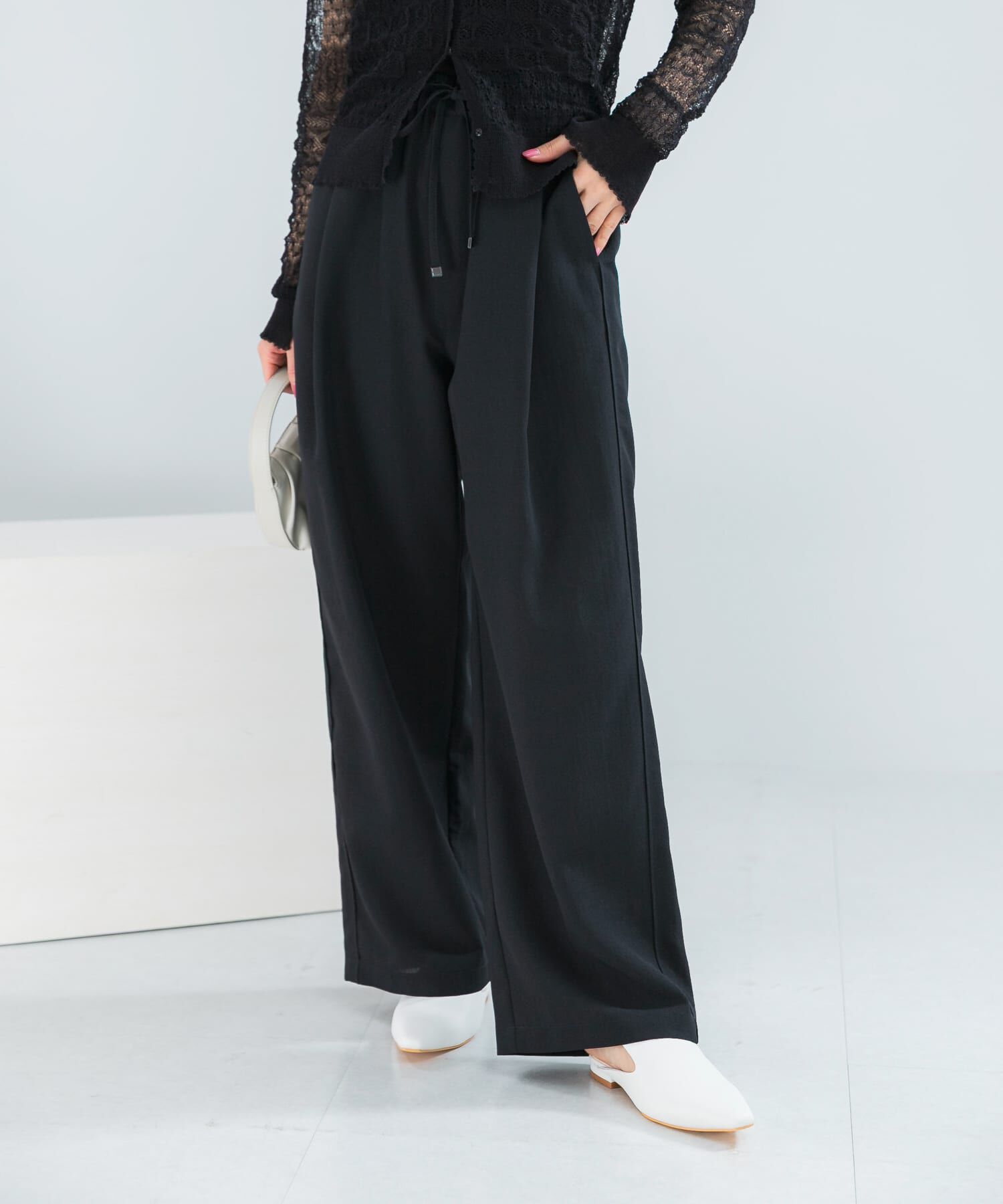 URBAN RESEARCH ROSSO「『UR TECH DRYLUXE』 イージードロストパンツ」|その他|