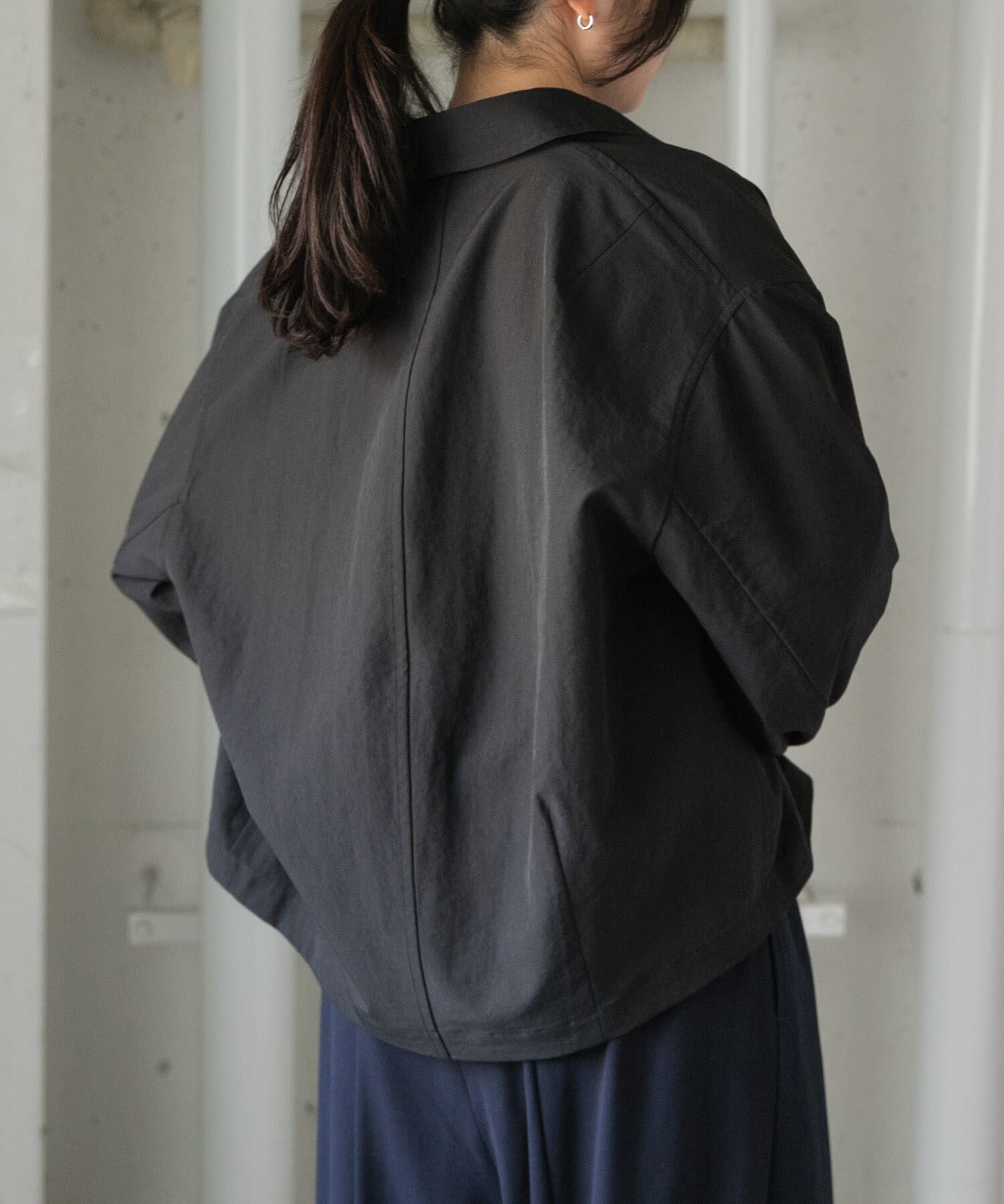 URBAN RESEARCH DOORS「FORK&SPOON　ステンカラーショートコート」|ステンカラーコート|