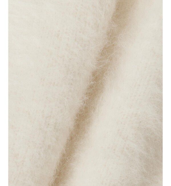 allureville「カシミヤブレンドファー加工Vカーディガン」|カーディガン|