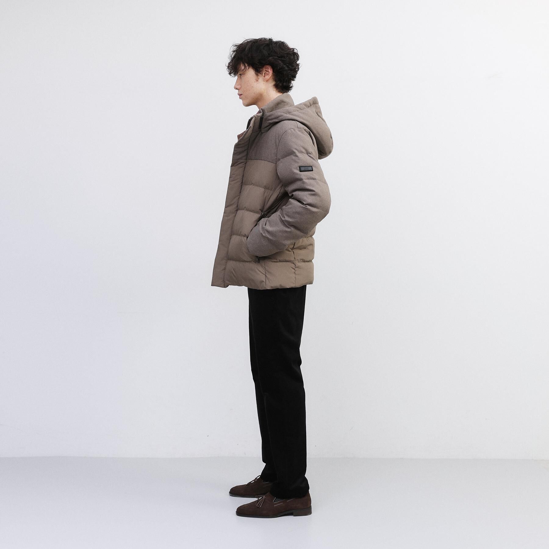 TAKEO KIKUCHI「カラーコンビ ダウンブルゾン」|ダウン|