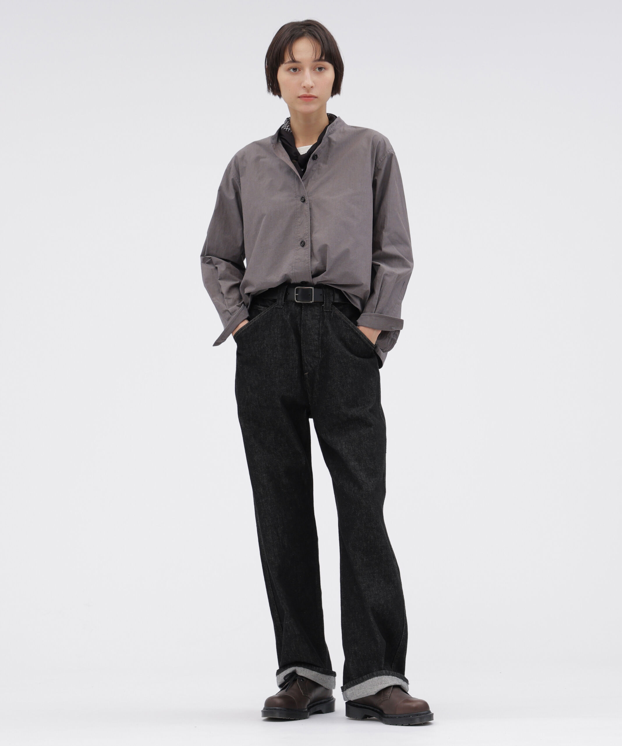 MHL.「CANTON BLACK DENIM TROUSERS」|その他|