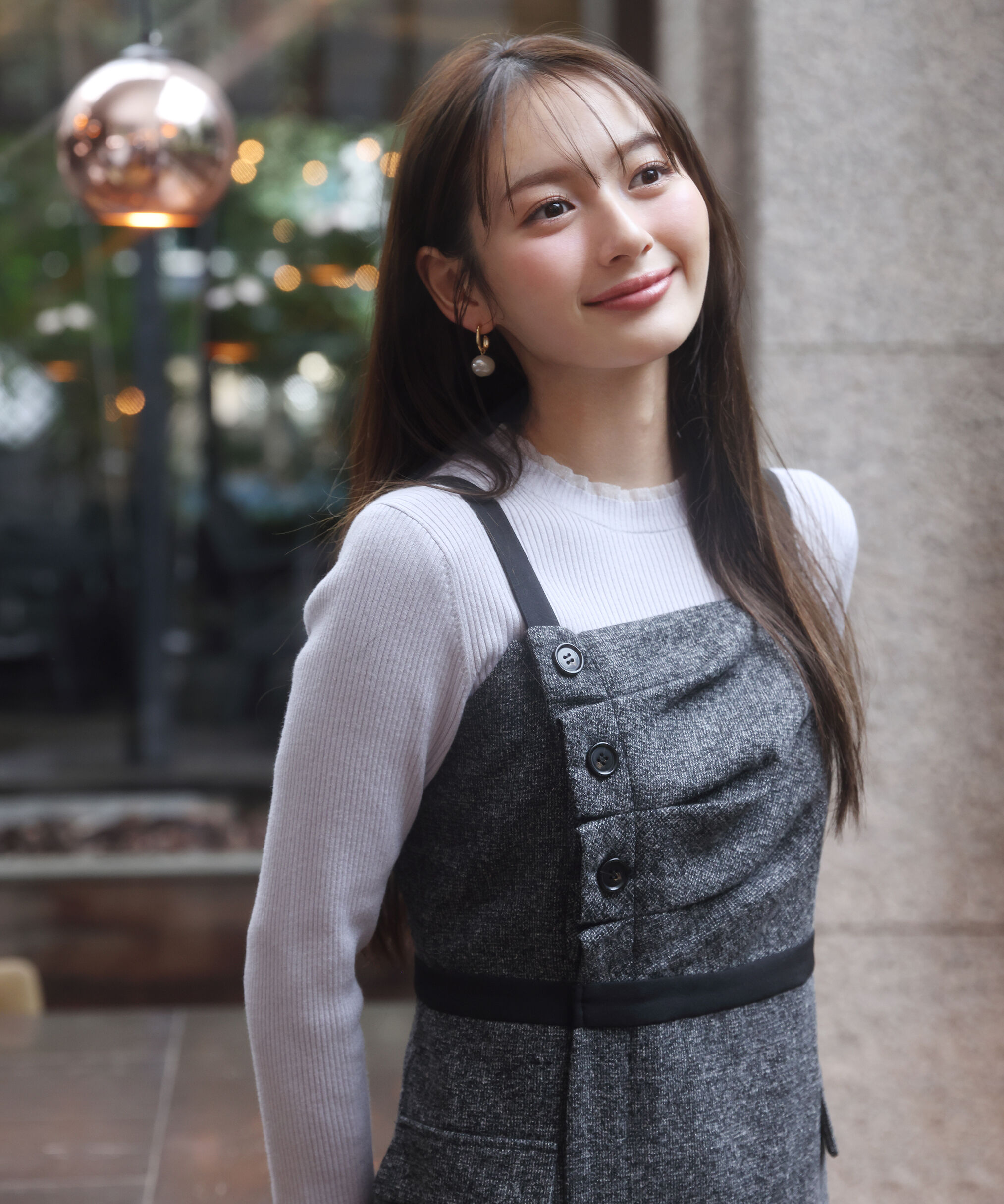 PROPORTION BODY DRESSING「＜加藤栞さん着用＞アシメタックジャンスカ」|ワンピース|
