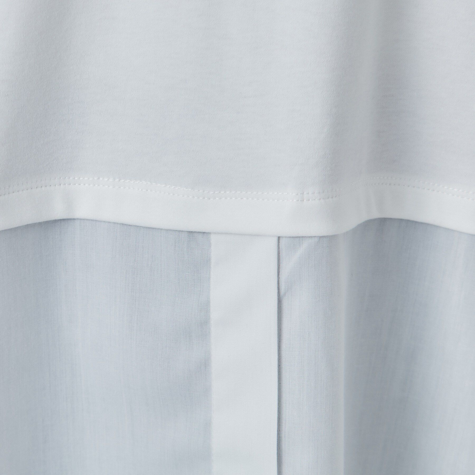 SHOO･LA･RUE「【洗濯機可/S-LL】着こなし広がる レイヤードアソートTシャツ」|Tシャツ・カットソー|