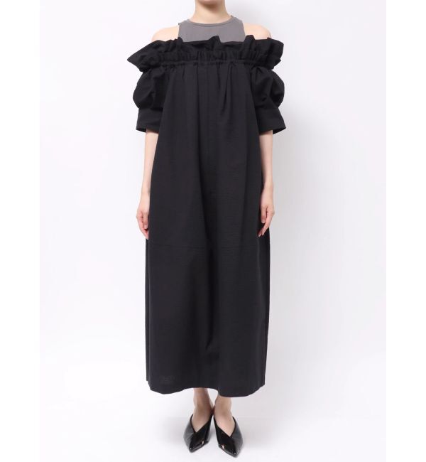ELENDEEK「COCOON OFF-SHOULDER OP」|ワンピース|