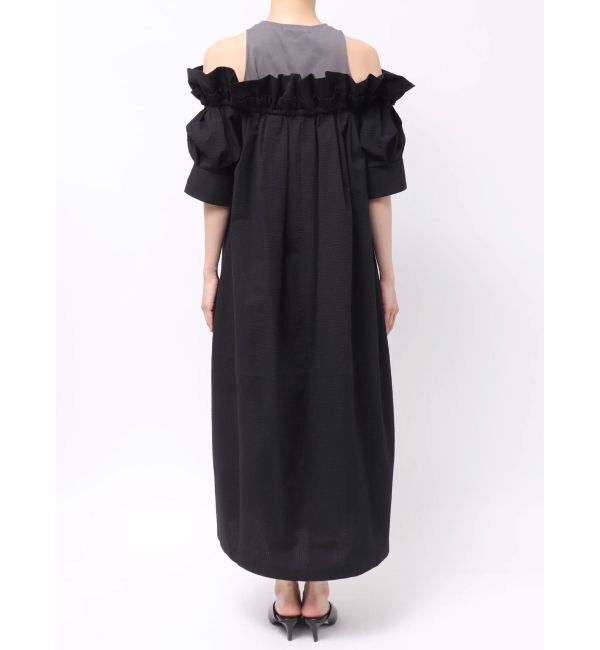 ELENDEEK「COCOON OFF-SHOULDER OP」|ワンピース|