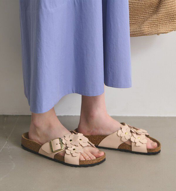 UNITED ARROWS「【国内EXCLUSIVE】＜BIRKENSTOCK＞SIENA フラワー サンダル」|サンダル|LT.PINK