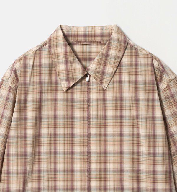 UNITED ARROWS「オータム チェック ジップブルゾン」|その他|