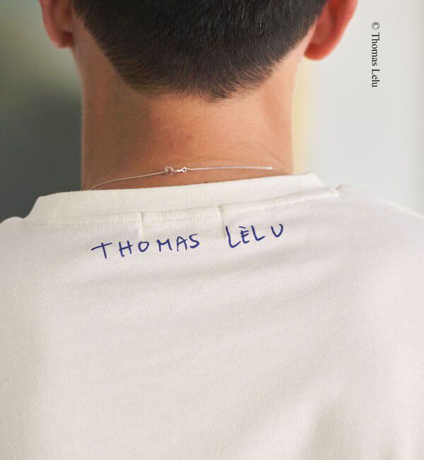 UNITED ARROWS green label relaxing「【別注】＜Thomas Lelu＞サインアート 半袖 Tシャツ カットソー」|Tシャツ・カットソー|