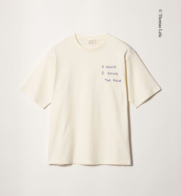 UNITED ARROWS green label relaxing「【別注】＜Thomas Lelu＞サインアート 半袖 Tシャツ カットソー」|Tシャツ・カットソー|