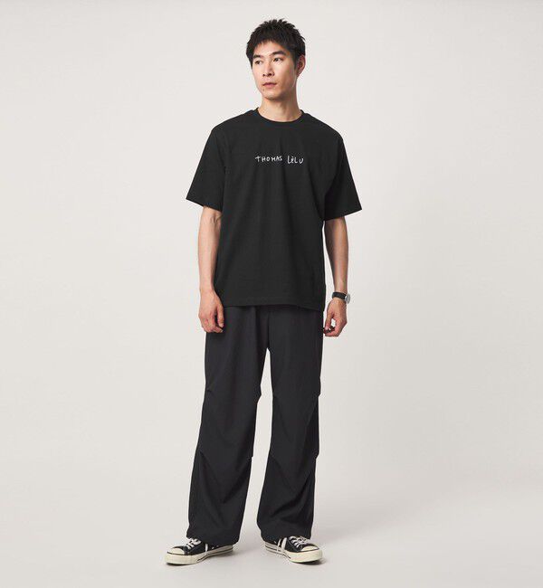 UNITED ARROWS green label relaxing「【別注】＜Thomas Lelu＞サインアート 半袖 Tシャツ カットソー」|Tシャツ・カットソー|