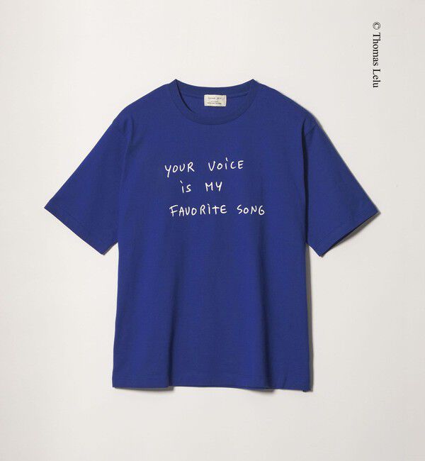 UNITED ARROWS green label relaxing「【別注】＜Thomas Lelu＞サインアート 半袖 Tシャツ カットソー」|Tシャツ・カットソー|