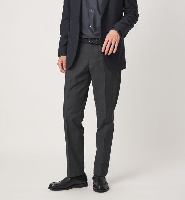 UNITED ARROWS green label relaxing「TCPUOX スリム NP スラックス -ストレッチ-」|スラックス|DK.GRAY