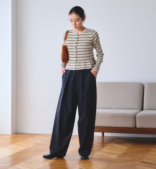 BEAUTY&YOUTH UNITED ARROWS「タック パッチポケット ドローストリング パンツ」|その他|