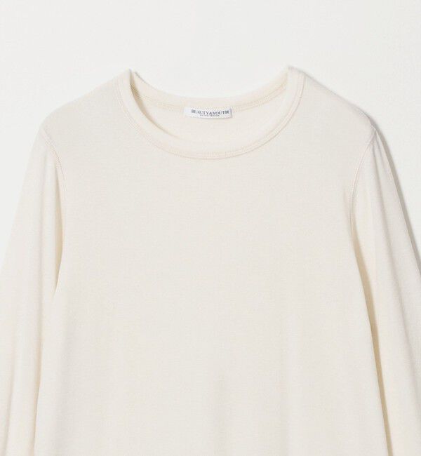 BEAUTY&YOUTH UNITED ARROWS「毛セルロースブレンド クルーネック カットソー」|Tシャツ・カットソー|