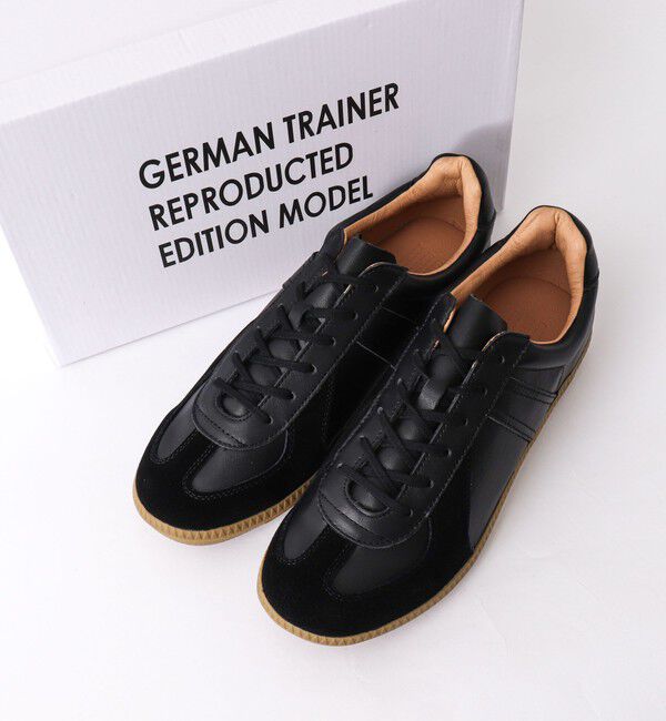 NOLLEY'S goodman「【GERMAN TRAINER/ジャーマン・トレーナー】42700 ALL LEATHER REPRODUCTED EDITION」|スニーカー|ブラック