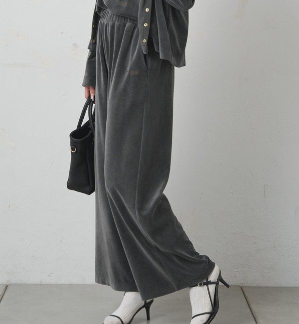  「ピグメントベロアパンツ」|その他|
