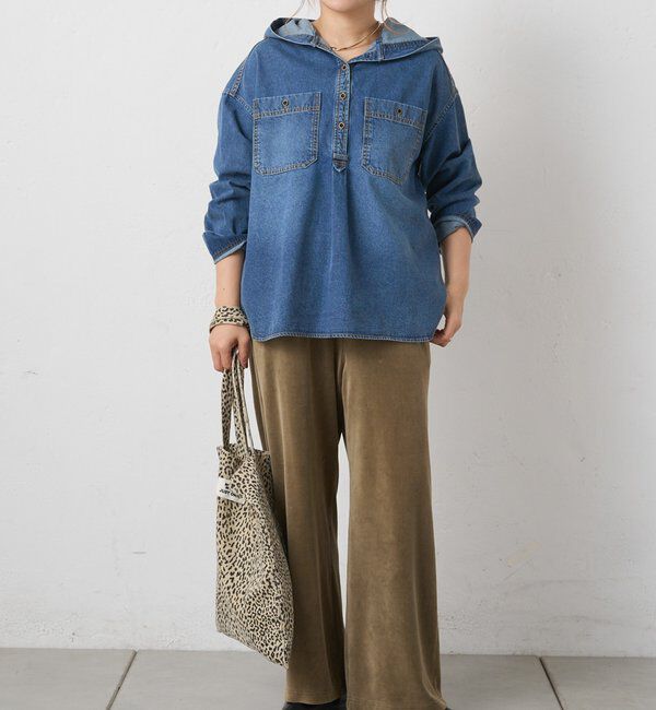  「ピグメントベロアパンツ」|その他|
