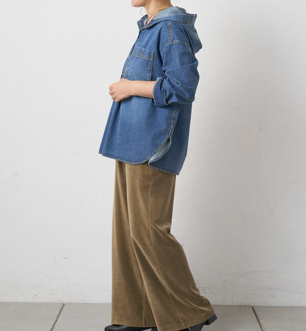  「ピグメントベロアパンツ」|その他|