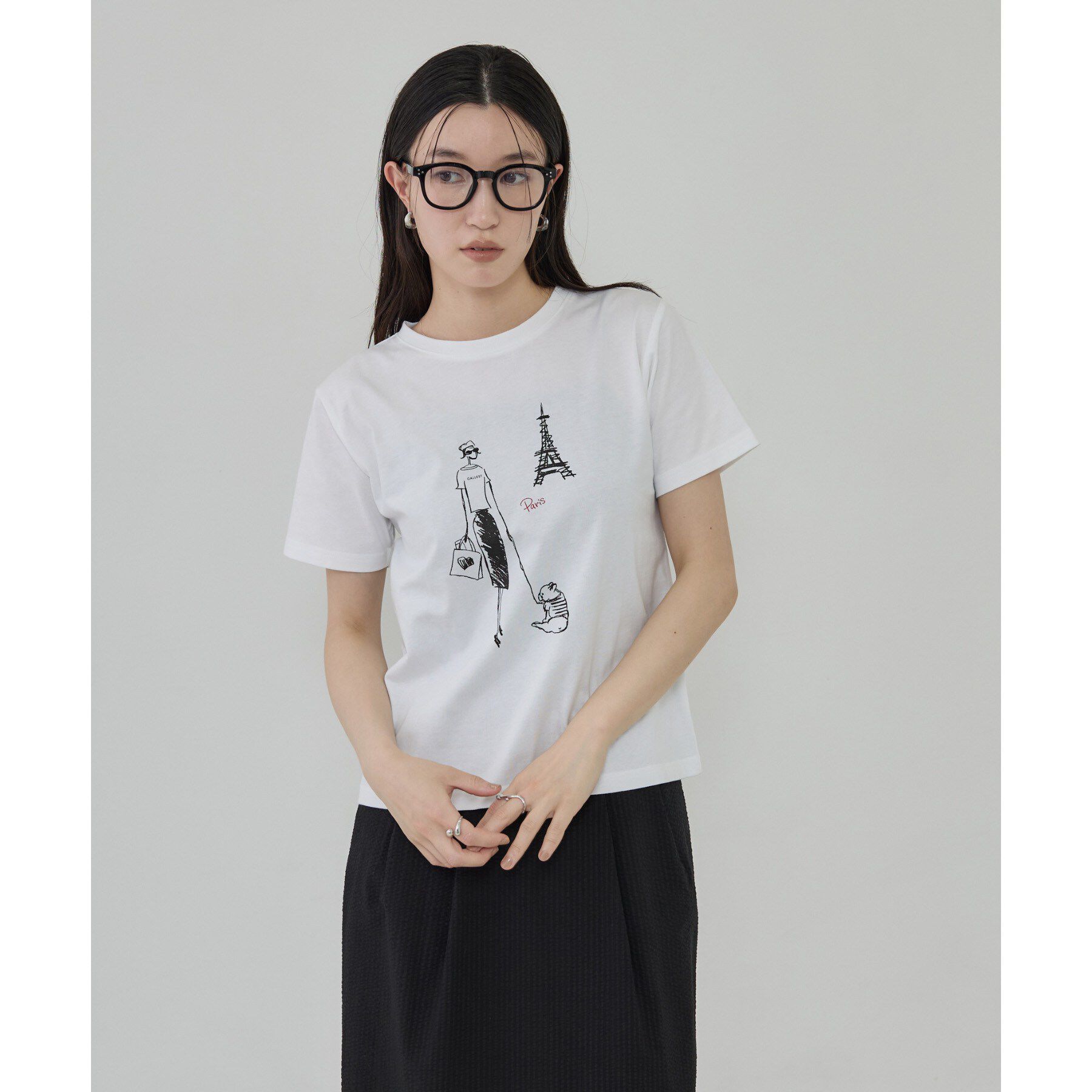 GALLEST「フレンチブルTシャツ」|Tシャツ・カットソー|