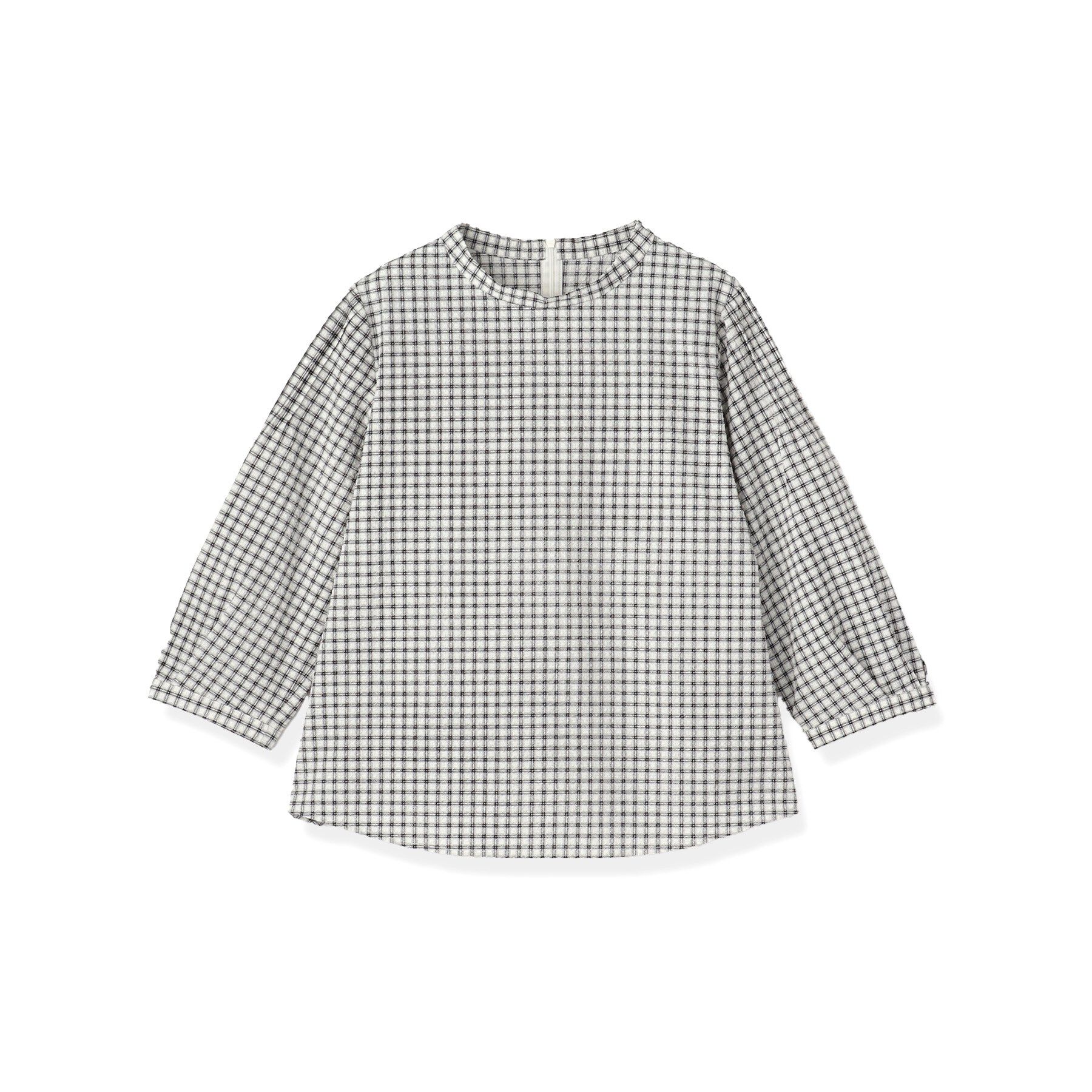 INDIVI「【UVケア／吸汗速乾】凹凸素材ミニスタンドトップス」|Tシャツ・カットソー|