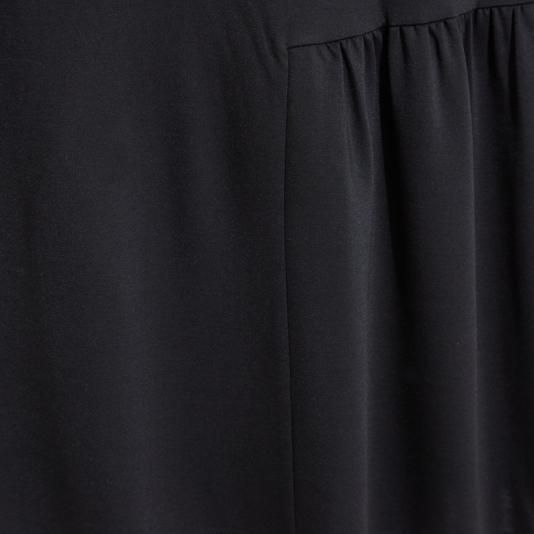 SHOO･LA･RUE「【ひんやり/UV/体型カバー】インせず着られる サイドギャザー切替トップス」|Tシャツ・カットソー|