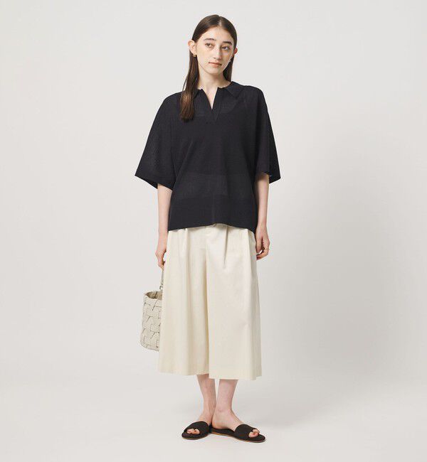 UNITED ARROWS「スキッパー ドルマンスリーブ ニット ‐ウォッシャブル‐」|ニット・セーター|