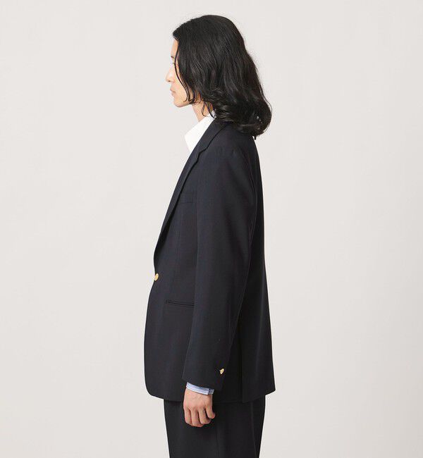 UNITED ARROWS「＜District＞4プライ シングル １ボタン ブレザー」|テーラードジャケット|