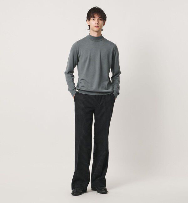 UNITED ARROWS「＜Gran Sasso＞ モックネック ロングスリーブ ニット」|ニット・セーター|