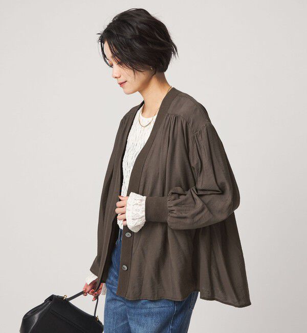 UNITED ARROWS green label relaxing「R/NY カーディガン ブラウス」|シャツ・ブラウス|MOCA