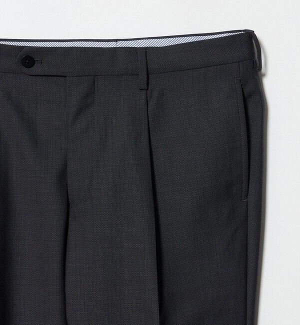 UNITED ARROWS green label relaxing「GUABELLO ドビー HX 1プリーツ スーツパンツ」|スーツ|