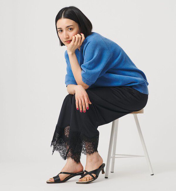 BEAUTY&YOUTH UNITED ARROWS「レザーライク サムリング クロス サンダル」|サンダル|