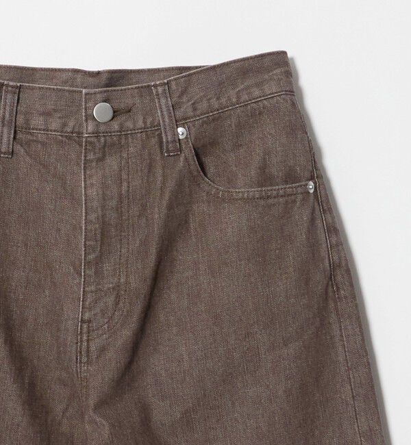 ATTISESSION「＜ATTISESSION＞WIDE DENIM 402 デニムパンツ」|チノ|